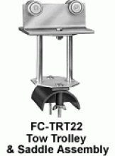 Duct-O-Wire Tow Trolley & Saddle, 12G C-Track, FC-TRT21 photo