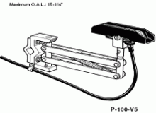 Duct-O-Bar P-Series Collector Assembly, 100 Amp Collector, P-100-L5 photo