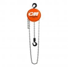 CM Cyclone, 1/2-Ton Hand Chain Hoist, 15' Lift, Hook photo